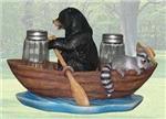 BD22136 Delicious Free Ride Bear Salt & Pepper Shaker Set